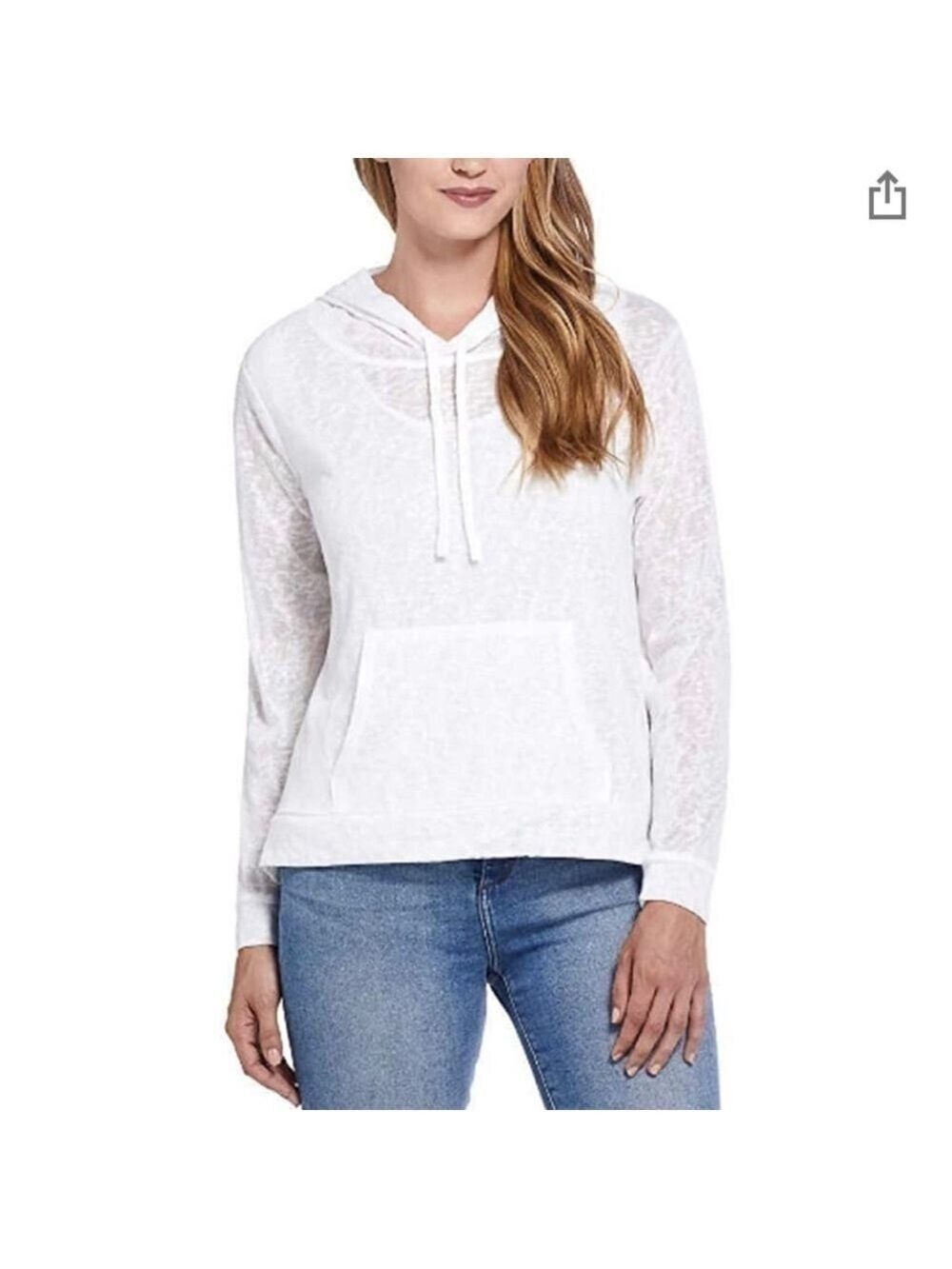 NEW-WEATHERPROOF Vintage Slub Hoody Pullover